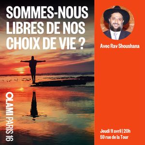 SOMMES NOUS LIBRE DE NOS CHOIX DE VIE