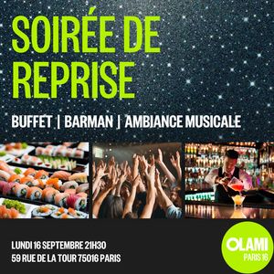 Soirée de reprise