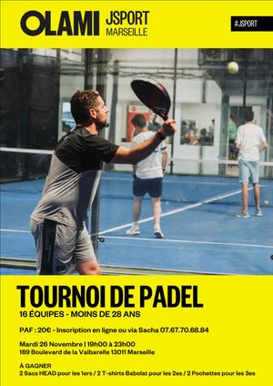 Tournoi de PADEL