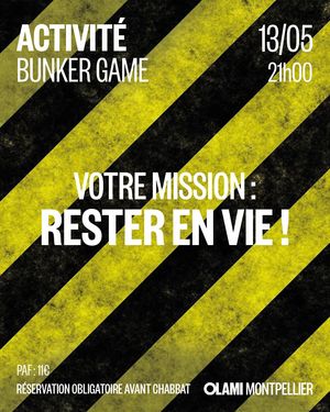 Activité Bunker Game Montpellier
