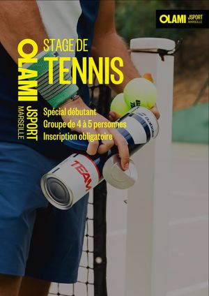 Jsport Stage de tennis