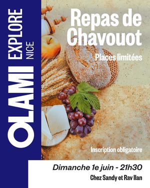 REPAS CHAVOUOT