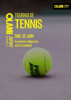 TOURNOI DE TENNIS