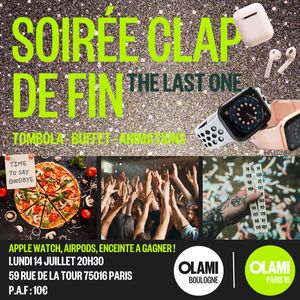 Soirée Clap de Fin