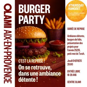 SOIRÉE BURGERS