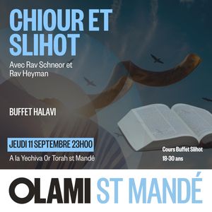 Cours / Buffet / Slihot !!!