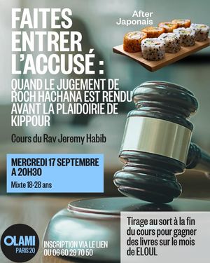 Cours By Rav Habib