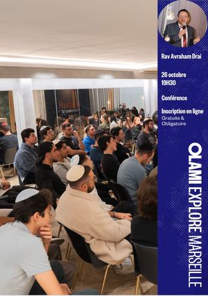 Conférence EXPLORE Rav Drai