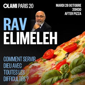 Cours By Rav Elimeleh