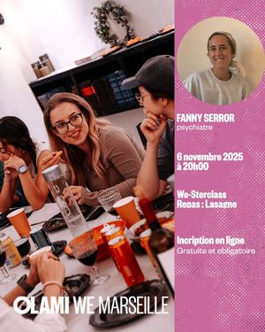 WE-sterclass Intervenante Fanny Serror Psychiatre
