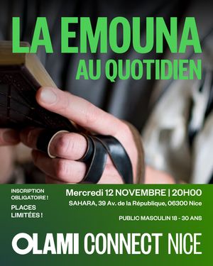 La Emouna au quotidien