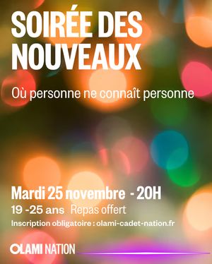 Soirée des nouveaux