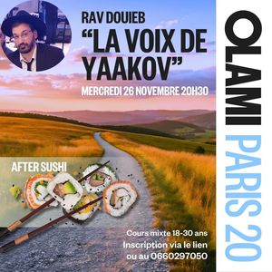 Cours By Rav Dan Douieb