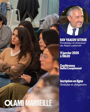 Conférence EXPLORE Rav Yaakov SITRUCK