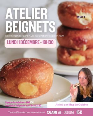 DECORE TON BEIGNET AVEC MAG EN CUISINE