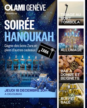 La Grosse Soirée de Hanoucca