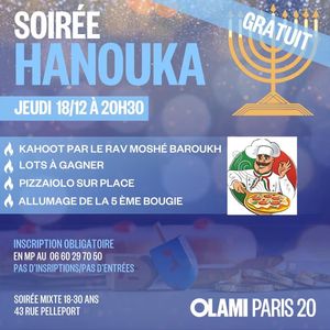 Soirée Hanouka