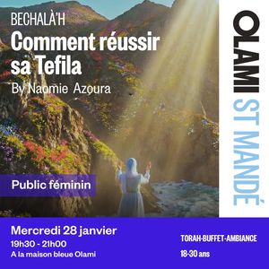 BECHALAH soirée Filles by Naomie Azoura