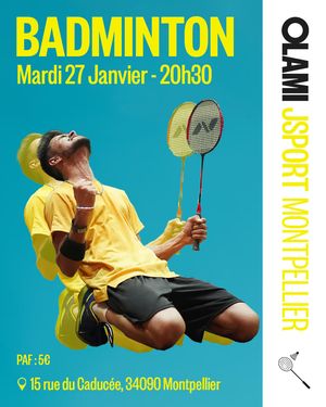 Activité Sport - Badminton