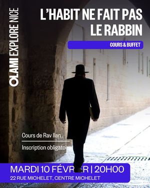 L'habit ne fait pas le rabbin