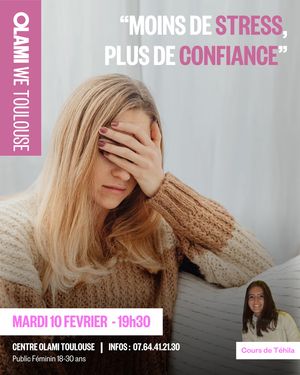 MOINS DE STRESS , PLUS DE CONFIANCE
