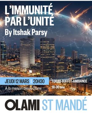 L’immunité par l’unité by Itshak Parsy