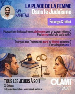 Rav Naphtali "La place de la femme dans le Judaïsme"