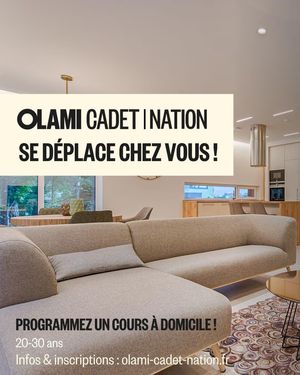 Olami Cadet/Nation se déplace chez vous !