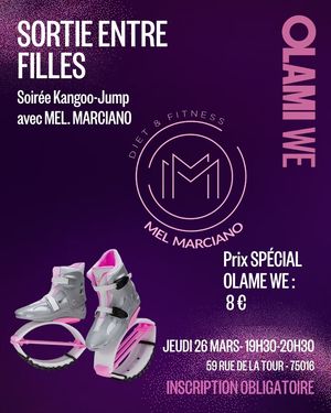 Olami WE : Soirée Kangoo Jump avec Mel. Marciano