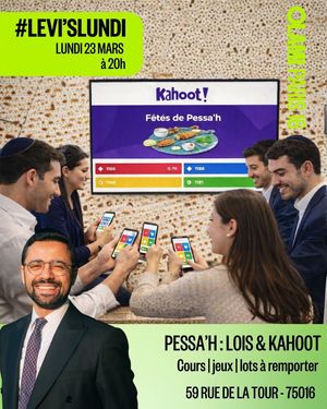 #LEVI'S LUNDI : PESSA'H LOIS & KAHOOT