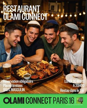 OLAMI CONNECT : RESTAURANT DANS LE 17E