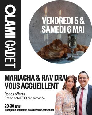 Chabat avec Mariacha & Rav Drai