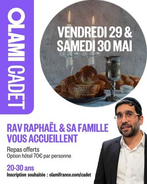 Chabat avec Rav Raphaël & sa famille