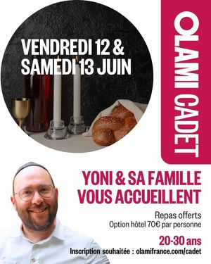 Chabat avec Yoni & sa famille !