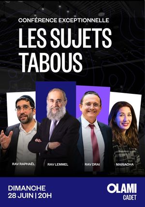 Conférence exceptionnelle à 4 voix !