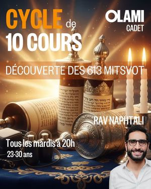 "Découverte des 613 mitsvot" avec Rav Naphtali
