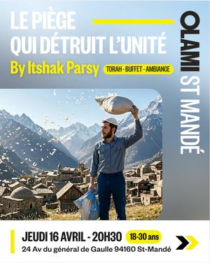 Le piège qui détruit l’unité by Itshak Parsy