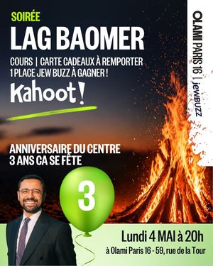 SOIRÉE LAG BAOMER