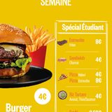 Menu de la semaine